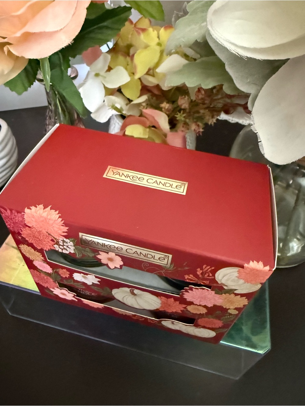 ππ YANKEE CANDLE LIMITED EDITION 4-PIECE FALL CANDLE GIFT SET. BRAND NEW IN BOX. - Picture 8 of 11